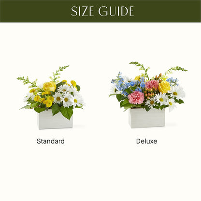Sun Salutation Box Bouquet – SARAH'S FLOWERS, Fullerton CA
