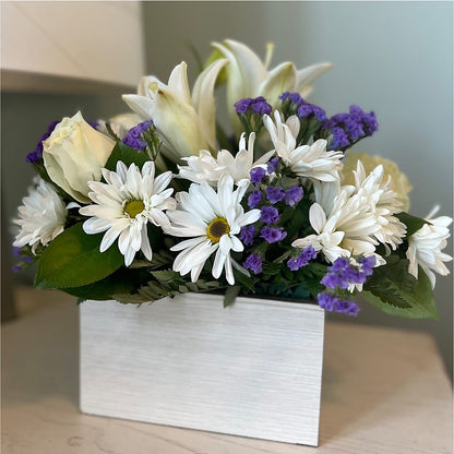 Beyond Blue Box Bouquet – SARAH'S FLOWERS, Fullerton CA