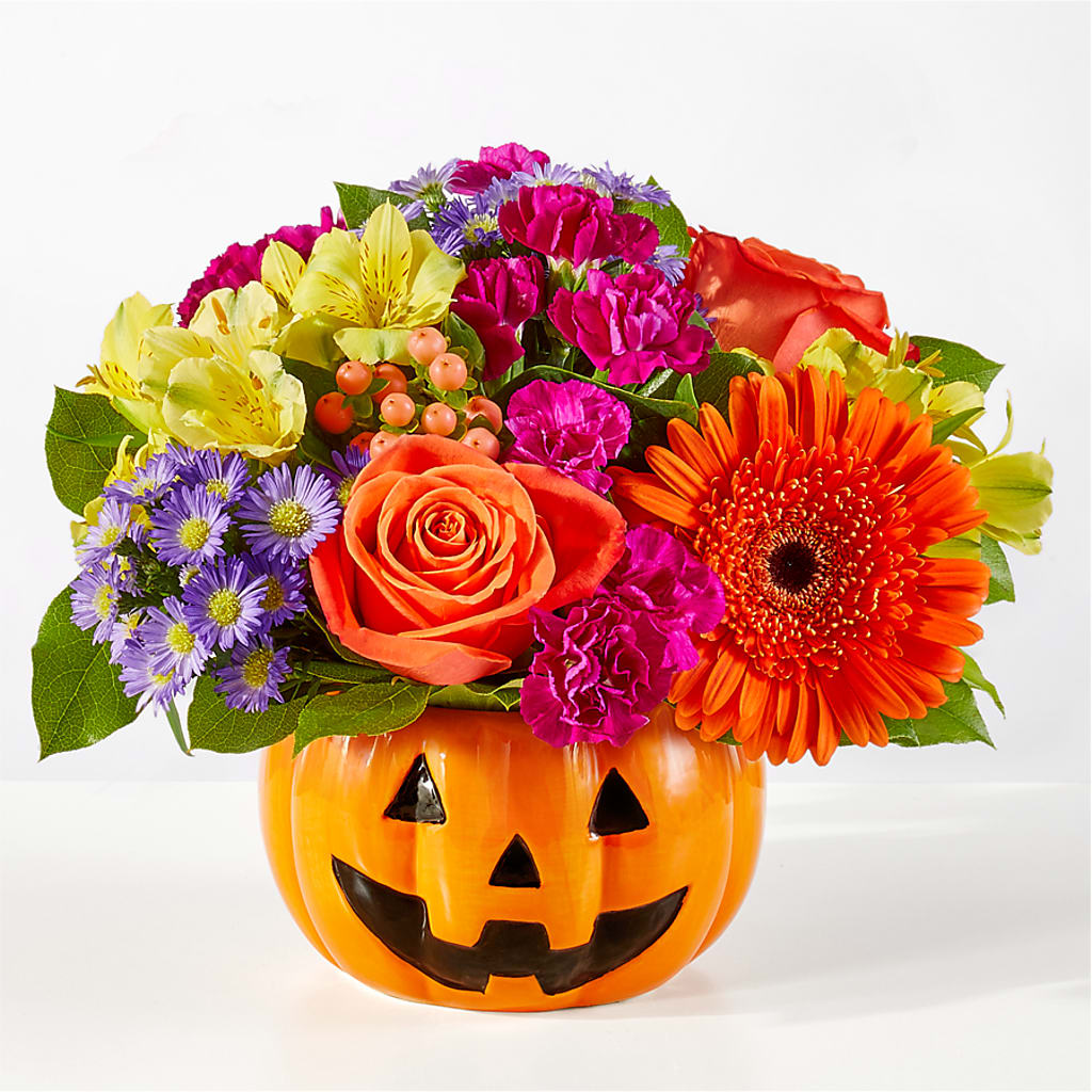 Tricks & Treats Pumpkin – SARAH'S FLOWERS, Fullerton CA