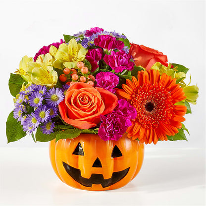 Tricks & Treats Pumpkin – SARAH'S FLOWERS, Fullerton CA