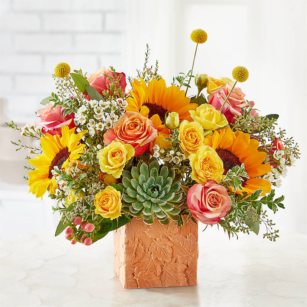 Sunflower Season Bouquet – SARAH'S FLOWERS, Fullerton CA
