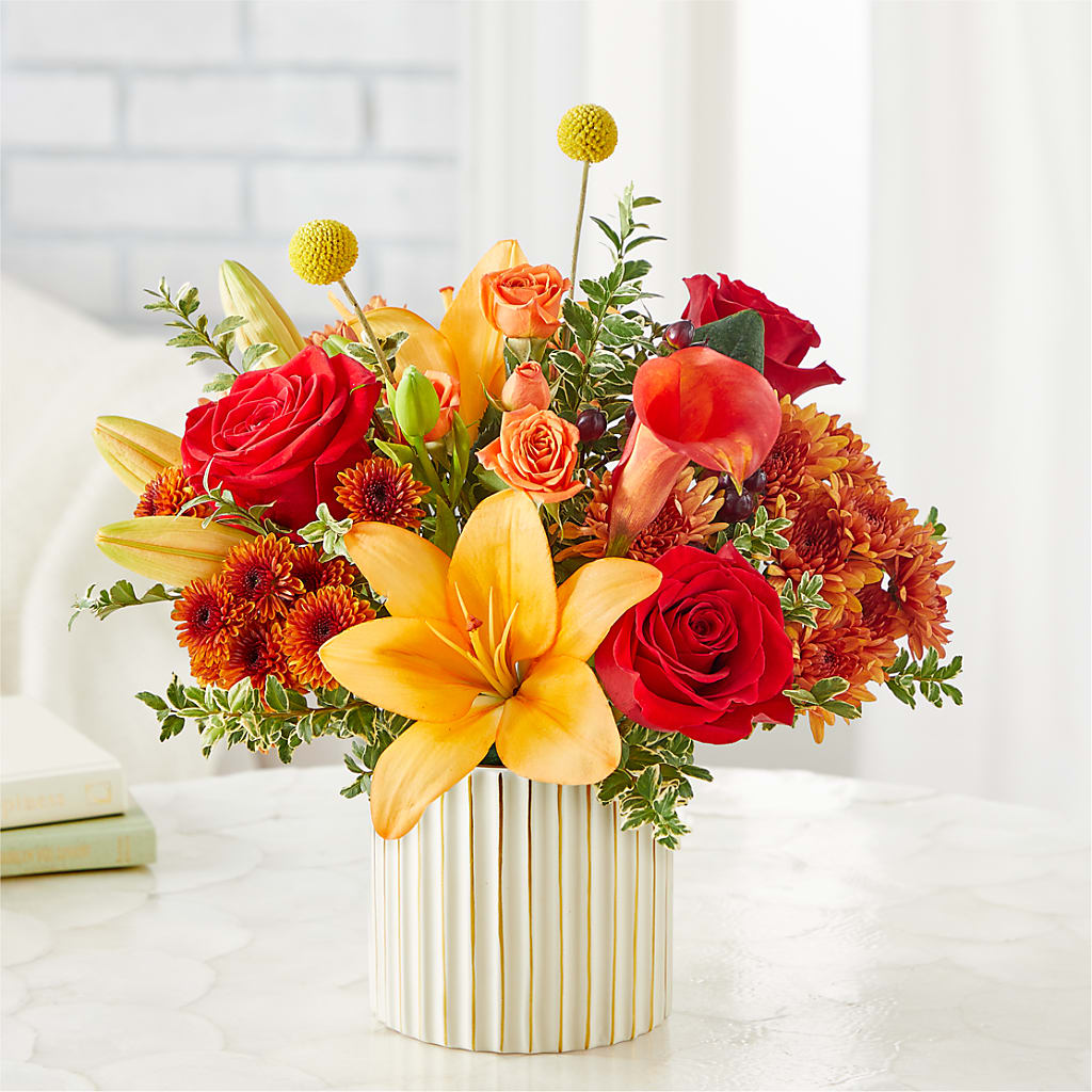 Scarlet Skies Bouquet – SARAH'S FLOWERS, Fullerton CA