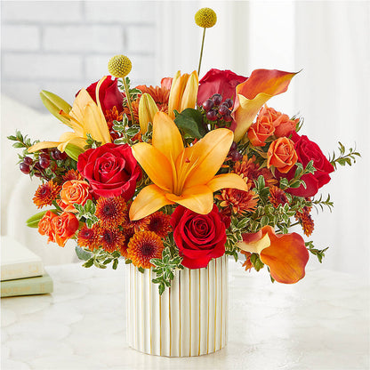 Scarlet Skies Bouquet – SARAH'S FLOWERS, Fullerton CA