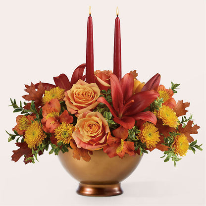 Harvest Table Centerpiece – SARAH'S FLOWERS, Fullerton CA