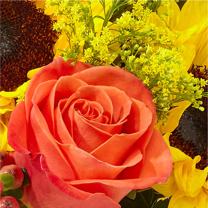 Pick of the Patch Pumpkin Bouquet – SARAH'S FLOWERS, Fullerton CA