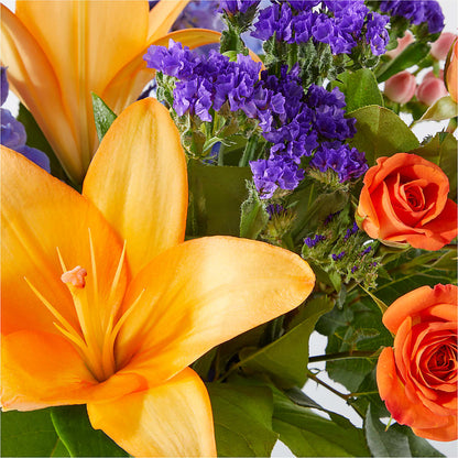 Radiant Citrus Bouquet – SARAH'S FLOWERS, Fullerton CA