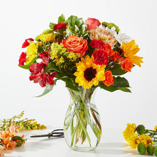 Fall Delight – A Florist Original – SARAH'S FLOWERS, Fullerton CA
