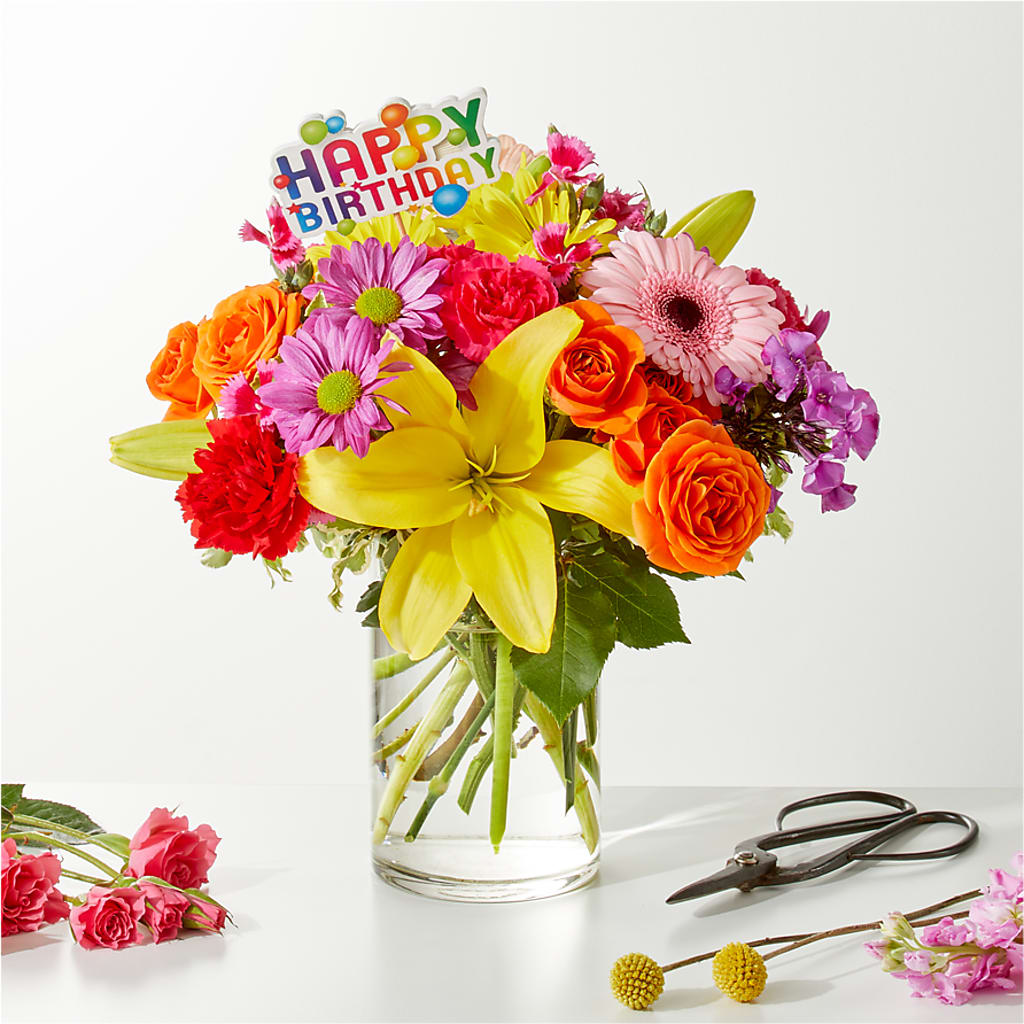 Cue the Confetti - A Florist Original – SARAH'S FLOWERS, Fullerton CA