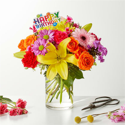 Cue the Confetti - A Florist Original – SARAH'S FLOWERS, Fullerton CA