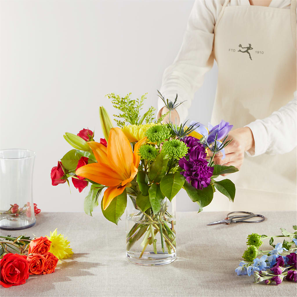 Summer Spectra - A Florist Original – SARAH'S FLOWERS, Fullerton CA