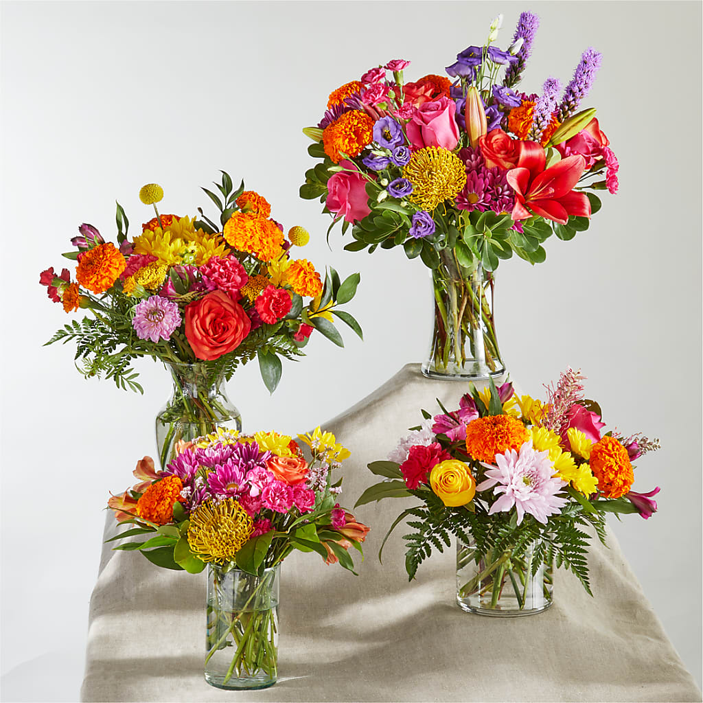 Feast of Color – A Florist Original – SARAH'S FLOWERS, Fullerton CA