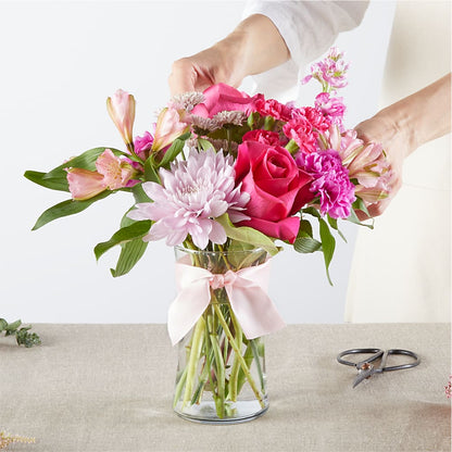 Pink Ribbon - A Florist Original – SARAH'S FLOWERS, Fullerton CA