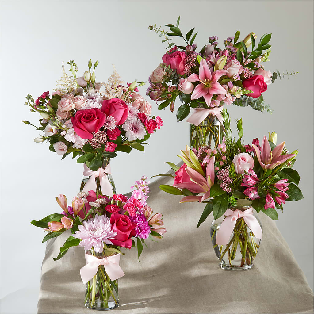 Pink Ribbon - A Florist Original – SARAH'S FLOWERS, Fullerton CA