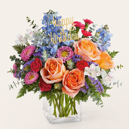 Birthday Bash Bouquet – SARAH'S FLOWERS, Fullerton CA