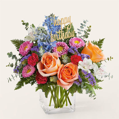 Birthday Bash Bouquet – SARAH'S FLOWERS, Fullerton CA