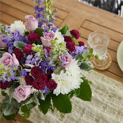 Violet Frost Bouquet – SARAH'S FLOWERS, Fullerton CA