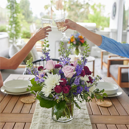 Violet Frost Bouquet – SARAH'S FLOWERS, Fullerton CA