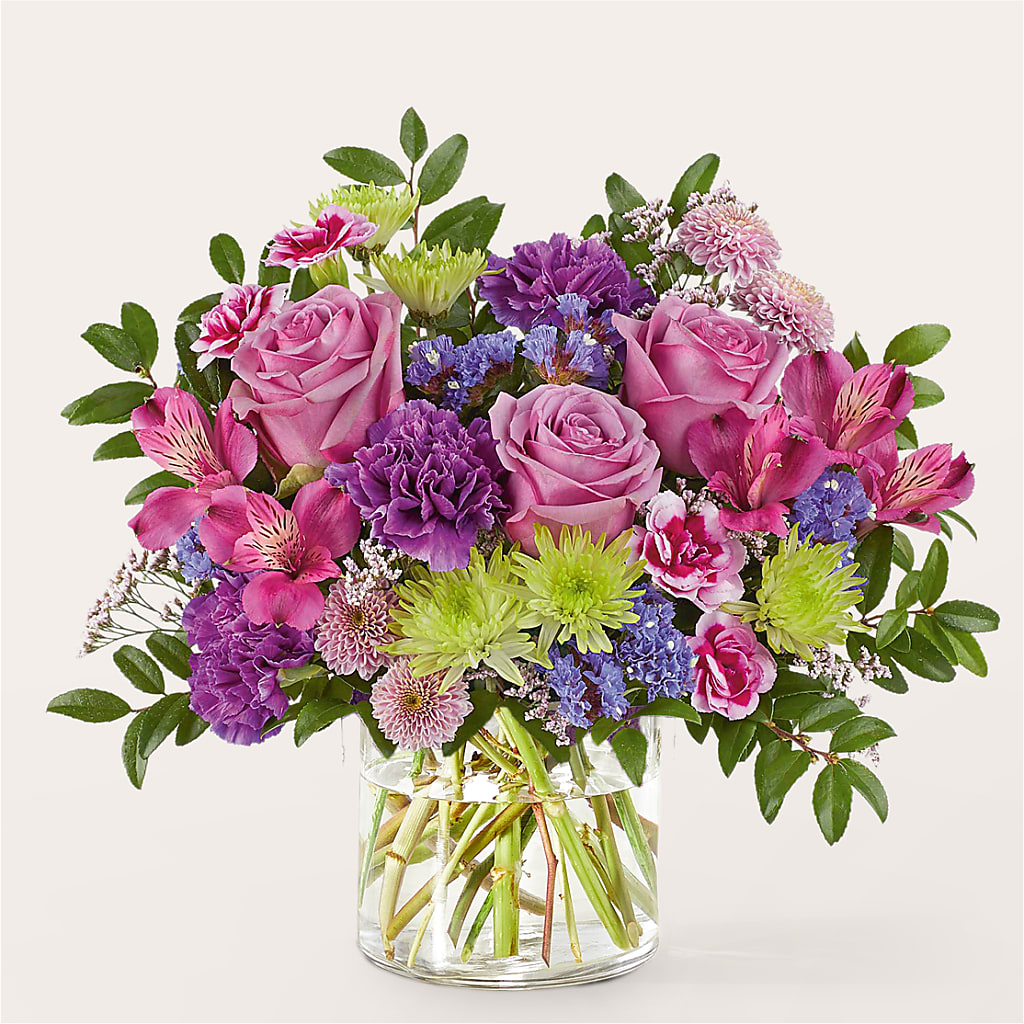 Glass Half Full Bouquet – SARAH'S FLOWERS, Fullerton CA