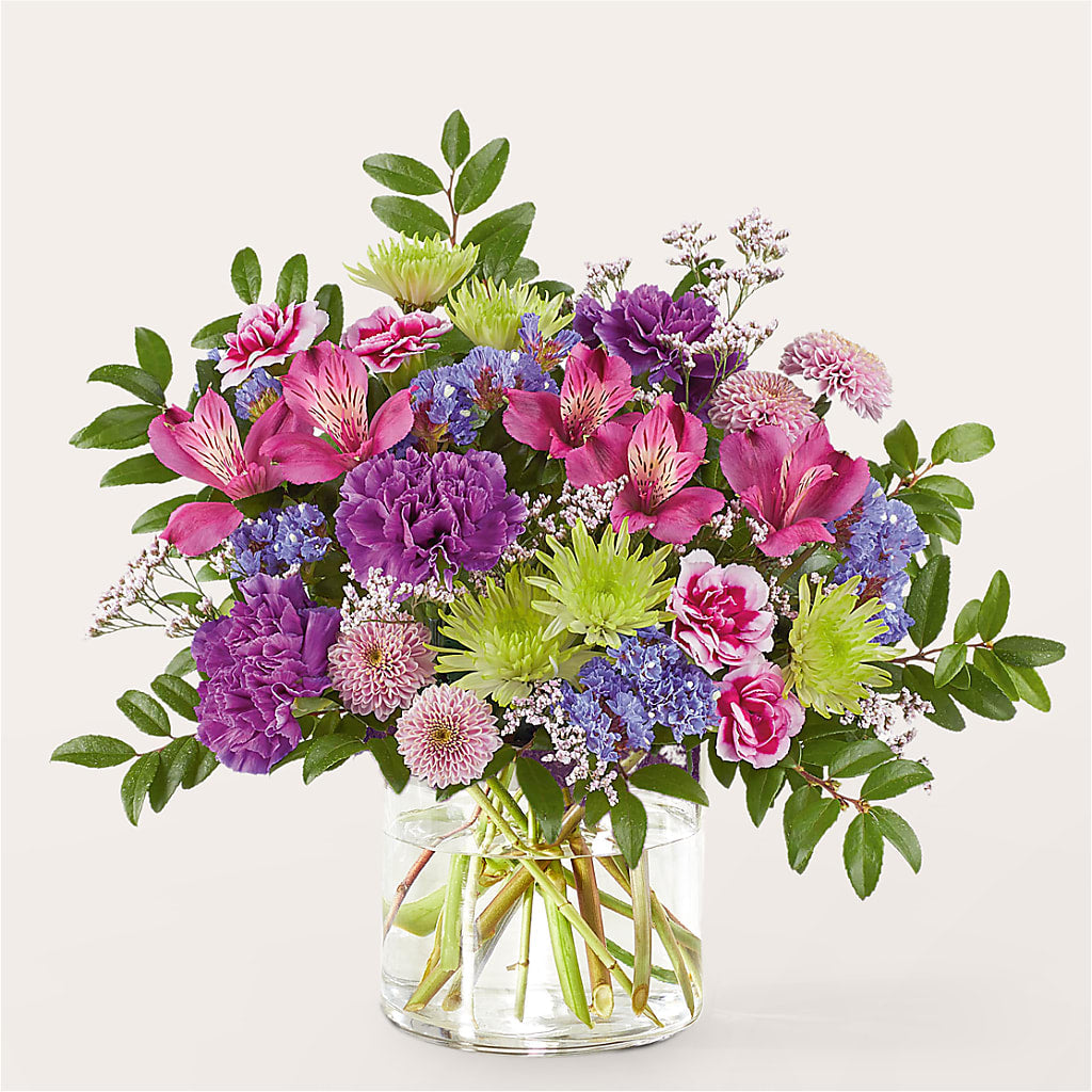 Glass Half Full Bouquet – SARAH'S FLOWERS, Fullerton CA