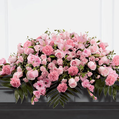 Garden of Comfort Casket Spray (Standard) – SARAH'S FLOWERS, Fullerton CA