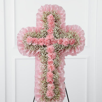 Angel's Cross Easel – SARAH'S FLOWERS, Fullerton CA