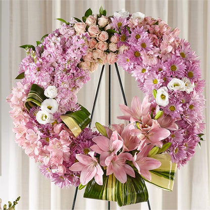 Gift of Warmth Wreath – SARAH'S FLOWERS, Fullerton CA