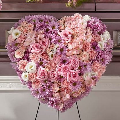 Heaven's Light Heart – SARAH'S FLOWERS, Fullerton CA