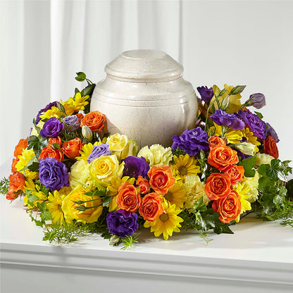 Blossoms of Remembrance Cremation Adornment – SARAH'S FLOWERS, Fullerton CA