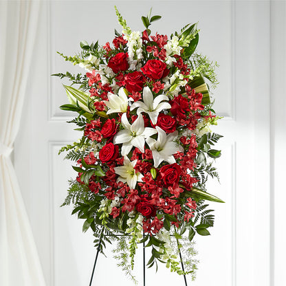 Everlasting Memory Standing Spray – SARAH'S FLOWERS, Fullerton CA