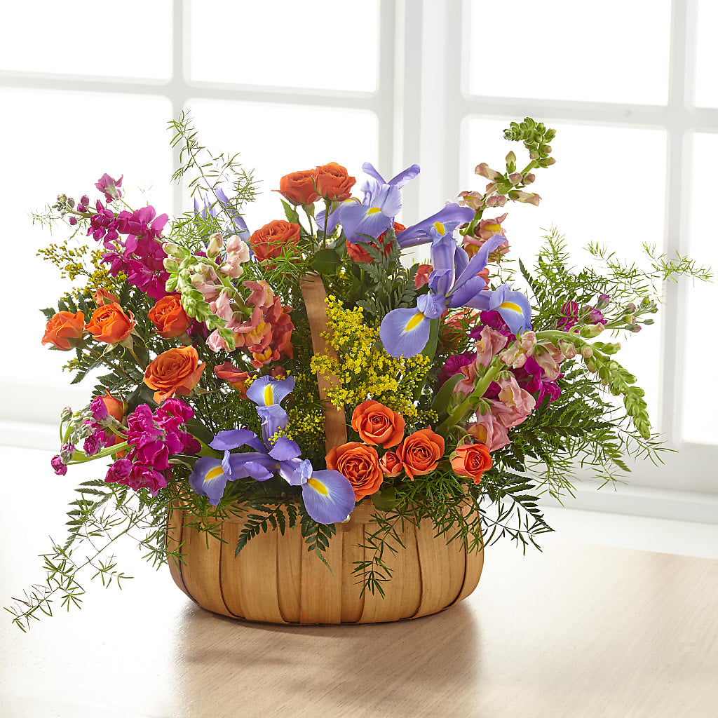Garden of Life Basket – SARAH'S FLOWERS, Fullerton CA