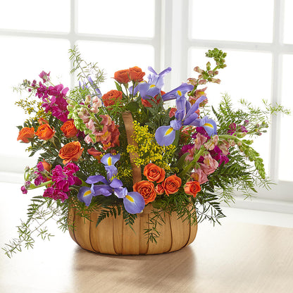 Garden of Life Basket – SARAH'S FLOWERS, Fullerton CA
