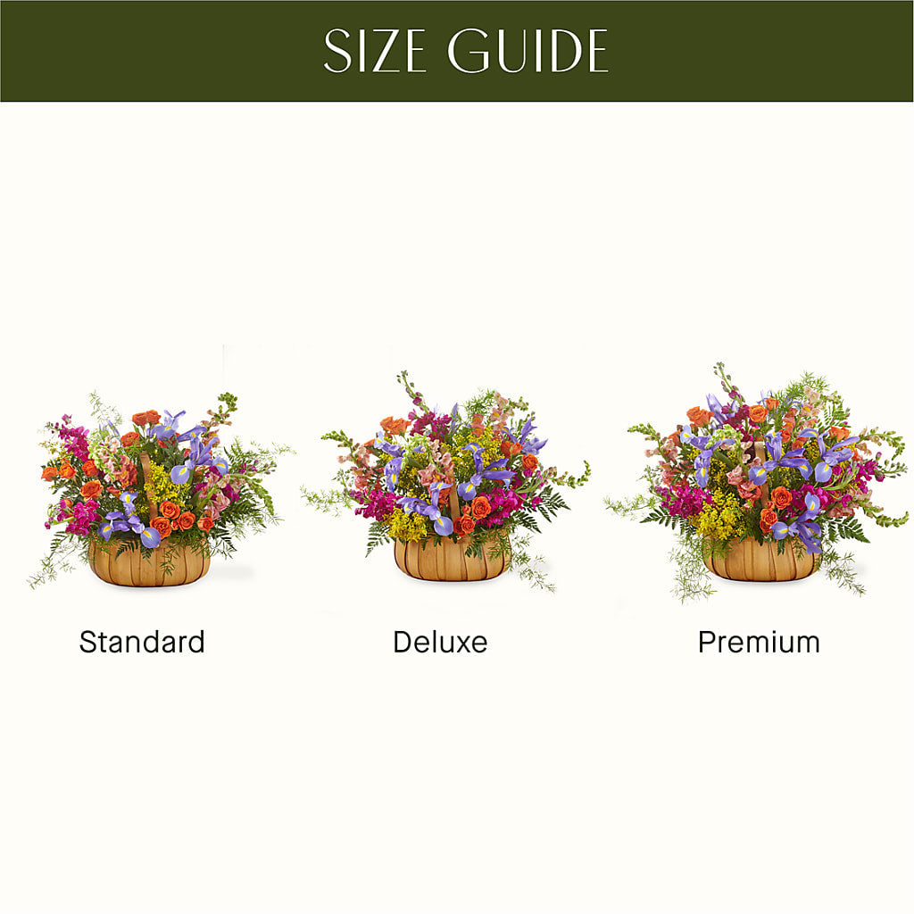 Garden of Life Basket – SARAH'S FLOWERS, Fullerton CA