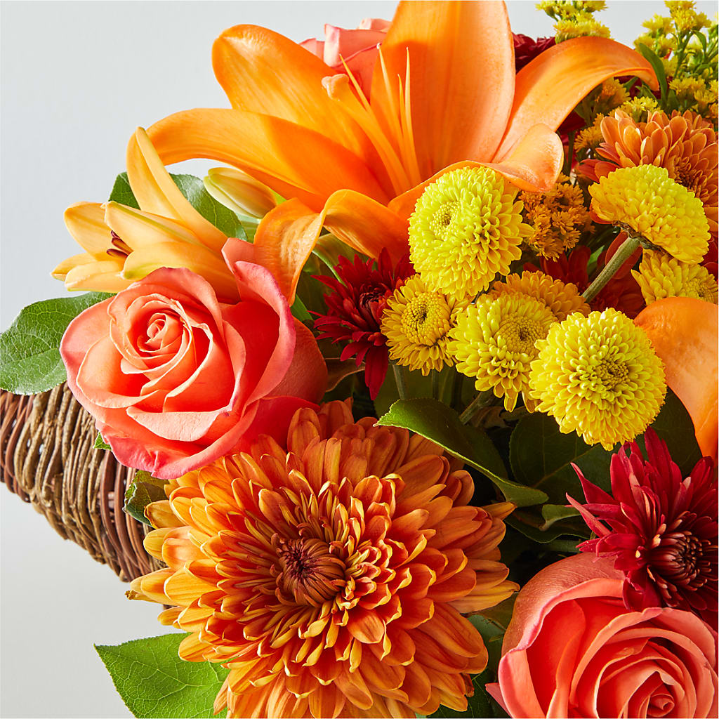 Bouquet of Blessings Cornucopia – SARAH'S FLOWERS, Fullerton CA