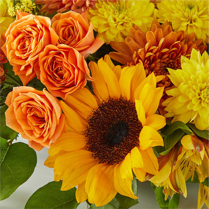 Autumn Harmony Centerpiece – SARAH'S FLOWERS, Fullerton CA