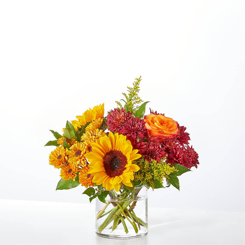 Flannel Scarf Bouquet – SARAH'S FLOWERS, Fullerton CA