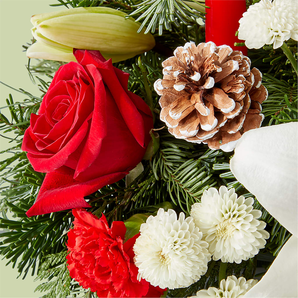 Seasonal Festivities Centerpiece – SARAH'S FLOWERS, Fullerton CA