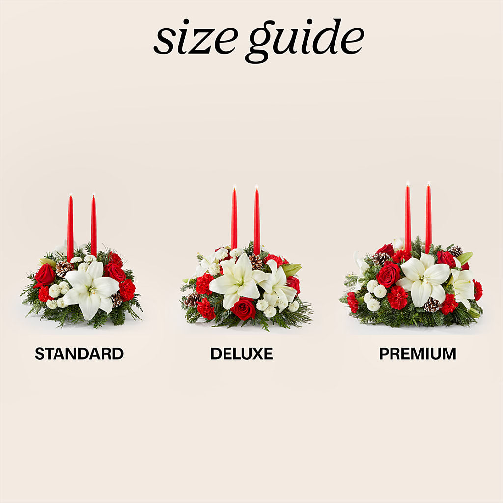 Seasonal Festivities Centerpiece – SARAH'S FLOWERS, Fullerton CA