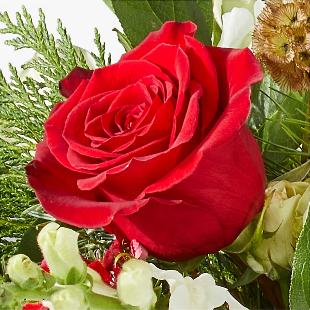 Deck the Halls Bouquet – SARAH'S FLOWERS, Fullerton CA