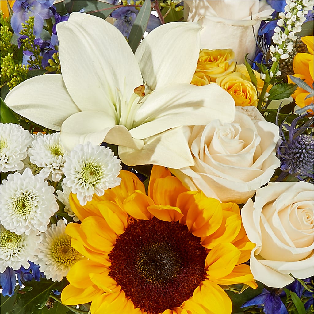 Wonderfully Sunny Bouquet – SARAH'S FLOWERS, Fullerton CA