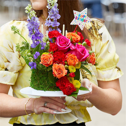 Best Year Yet Floral Cake – SARAH'S FLOWERS, Fullerton CA
