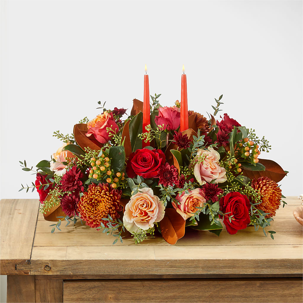 Gather Near Centerpiece – SARAH'S FLOWERS, Fullerton CA