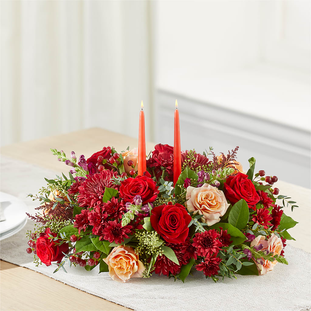 Most Thankful Centerpiece – SARAH'S FLOWERS, Fullerton CA