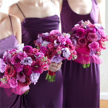 Bridesmaid's Garden Bouquet – SARAH'S FLOWERS, Fullerton CA