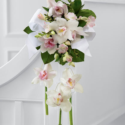 Perfect Entrance Pew Arrangement – SARAH'S FLOWERS, Fullerton CA