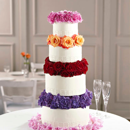 Infinite Love Cake Décor – SARAH'S FLOWERS, Fullerton CA