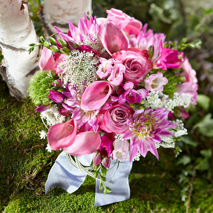 Pink Profusion Bouquet – SARAH'S FLOWERS, Fullerton CA