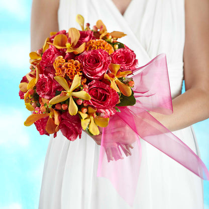 Brilliant Shades of Love Bouquet – SARAH'S FLOWERS, Fullerton CA