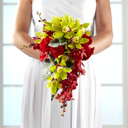 Elegant Orchid Bouquet – SARAH'S FLOWERS, Fullerton CA