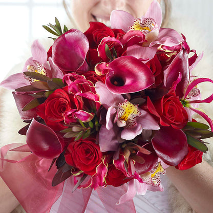 Heart of Hearts Bouquet – SARAH'S FLOWERS, Fullerton CA